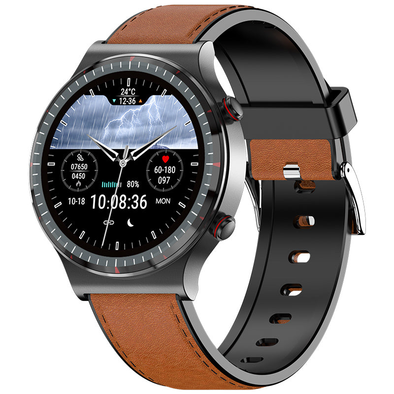 Ripob | Medizinische EKG Smartwatch | CFDA-zertifiziert | 512Hz Hochpräzisions-Biosensor | SpO2- und Herzfrequenzüberwachung | KI-gestützte Atemanalyse | IP67 wasserdicht