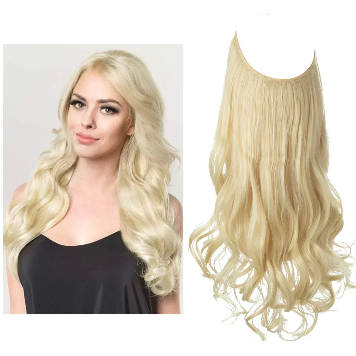 SecretHair | Premium Echthaar-Extensions | 100% REMY-Qualität | Nahtloses Volumen & Länge | Natürlicher Glanz | Hitzebeständig & Langlebig