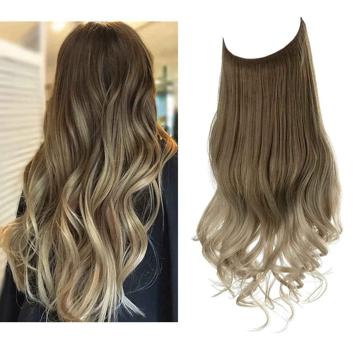 SecretHair | Premium Echthaar-Extensions | 100% REMY-Qualität | Nahtloses Volumen & Länge | Natürlicher Glanz | Hitzebeständig & Langlebig
