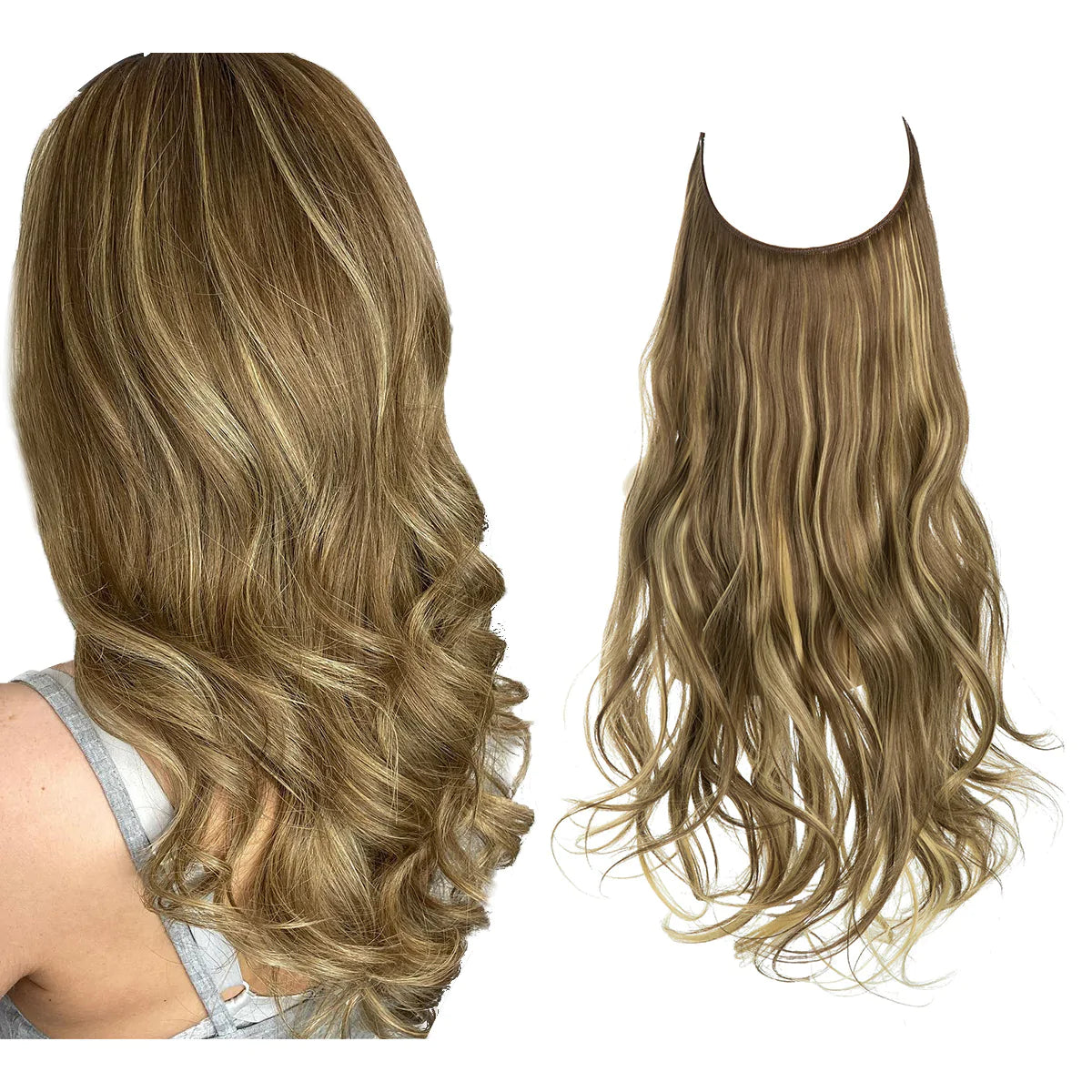 SecretHair | Premium Echthaar-Extensions | 100% REMY-Qualität | Nahtloses Volumen & Länge | Natürlicher Glanz | Hitzebeständig & Langlebig
