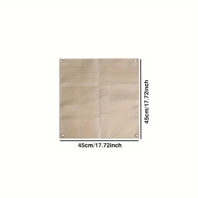 Feuerfeste Matte - Schutz für BBQ & Feuerstelle