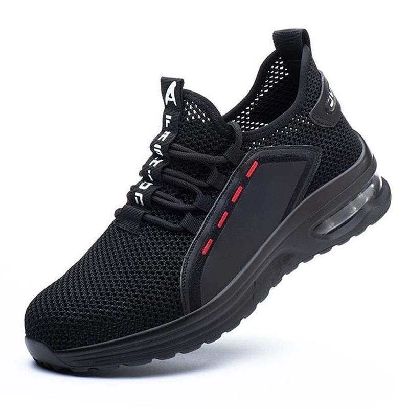 Work shoes with steel toe cap | Ultra-light, Breathable, Slip-resistant