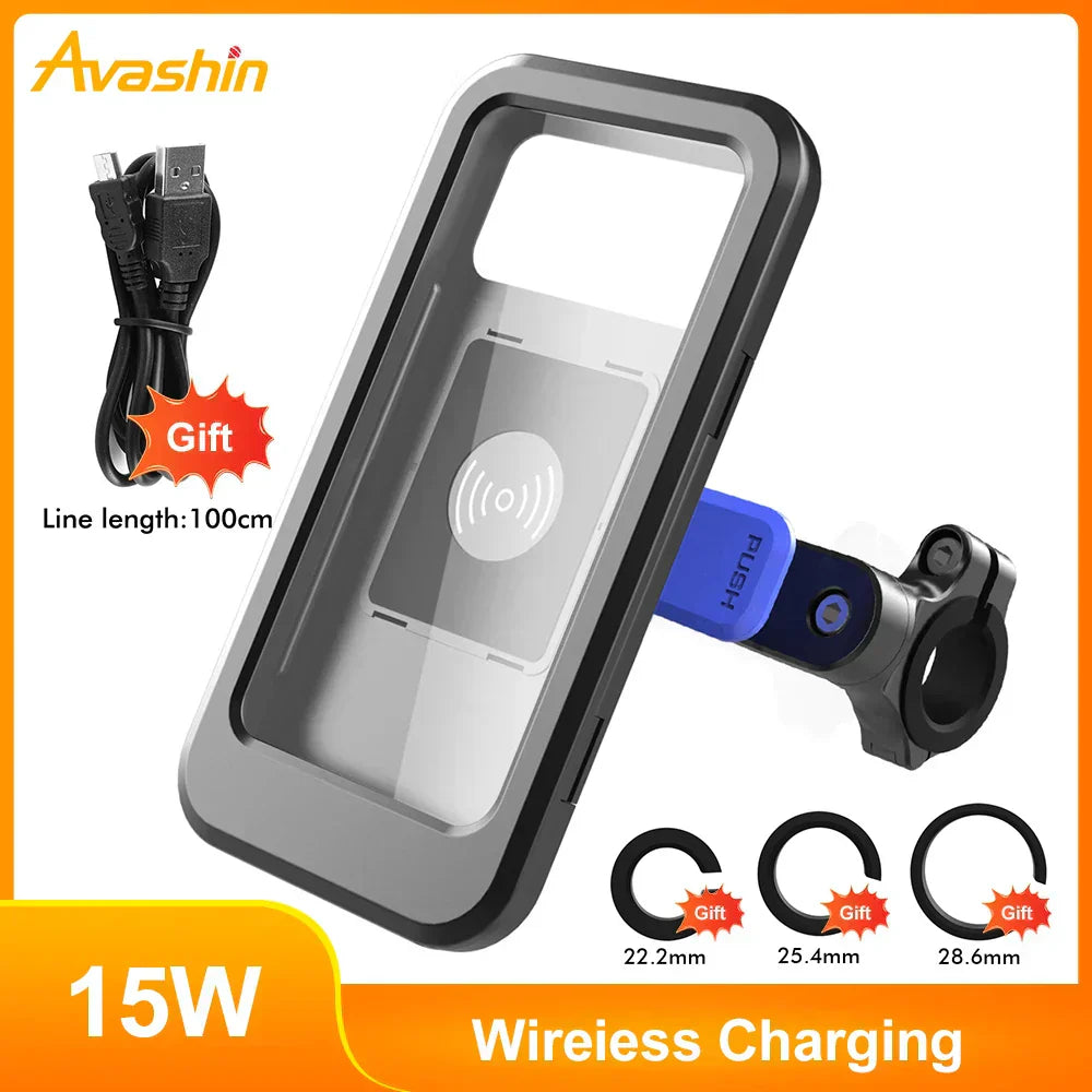 15W Powerbank - Wasserdichter Halter für Fahrradlenker