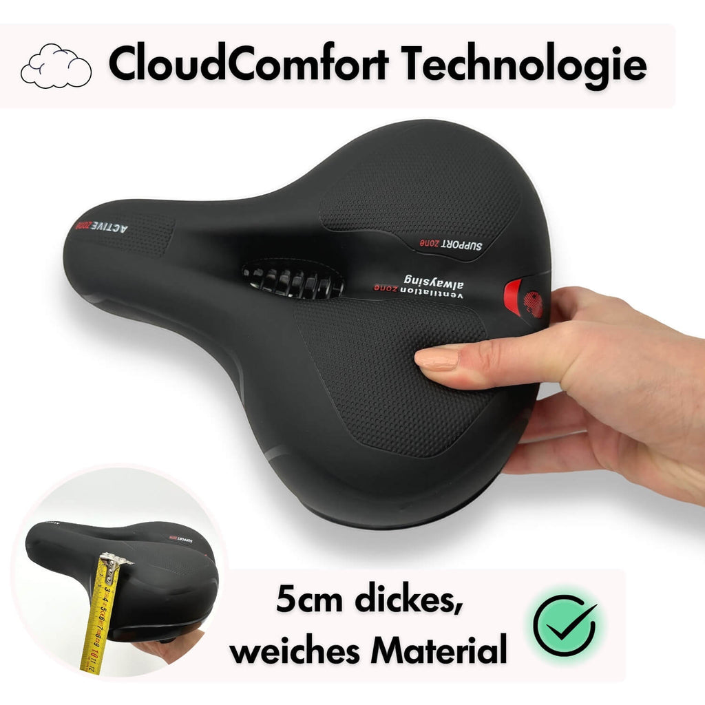 CloudComfort Pro – Endlich Schmerzfreies Radfahren