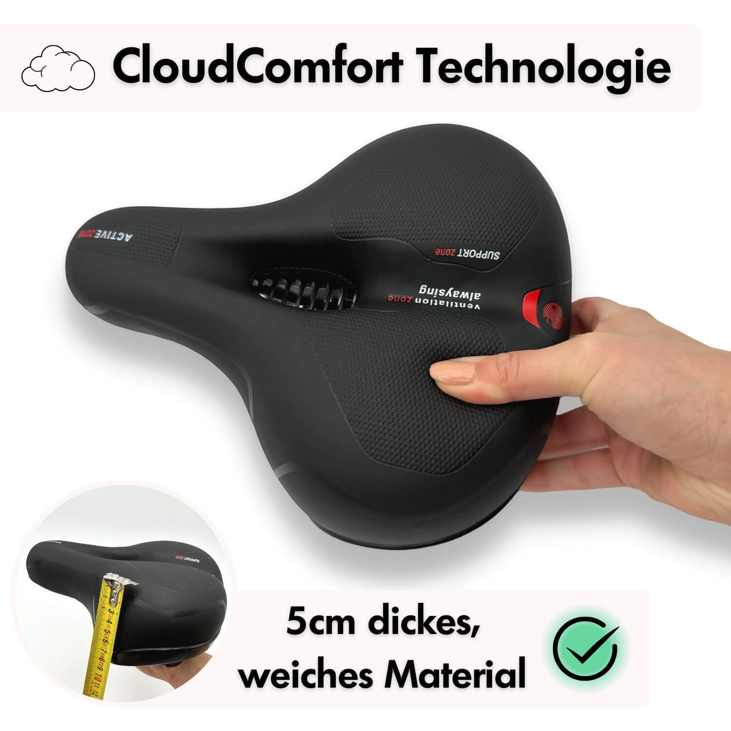 CloudComfort Pro – Endlich Schmerzfreies Radfahren