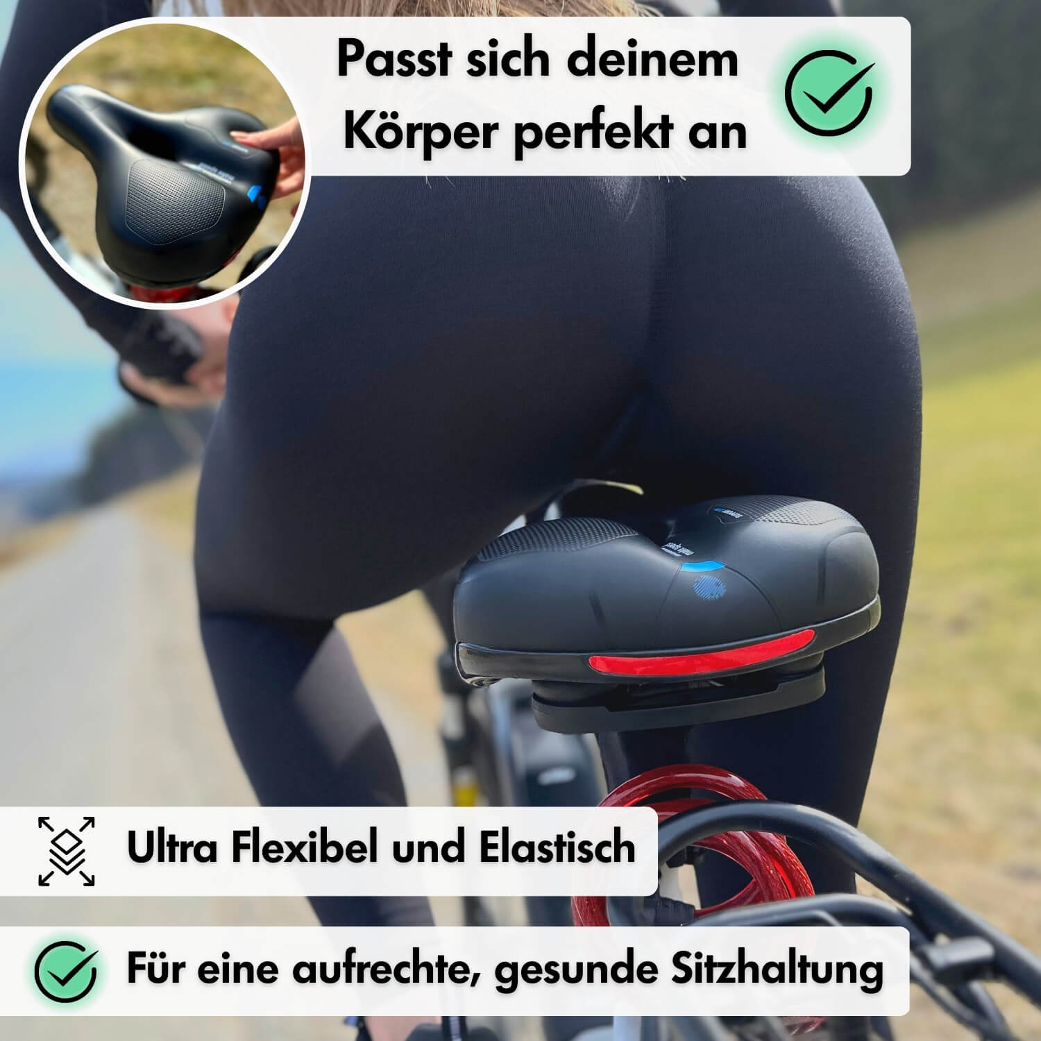 CloudComfort Pro – Endlich Schmerzfreies Radfahren