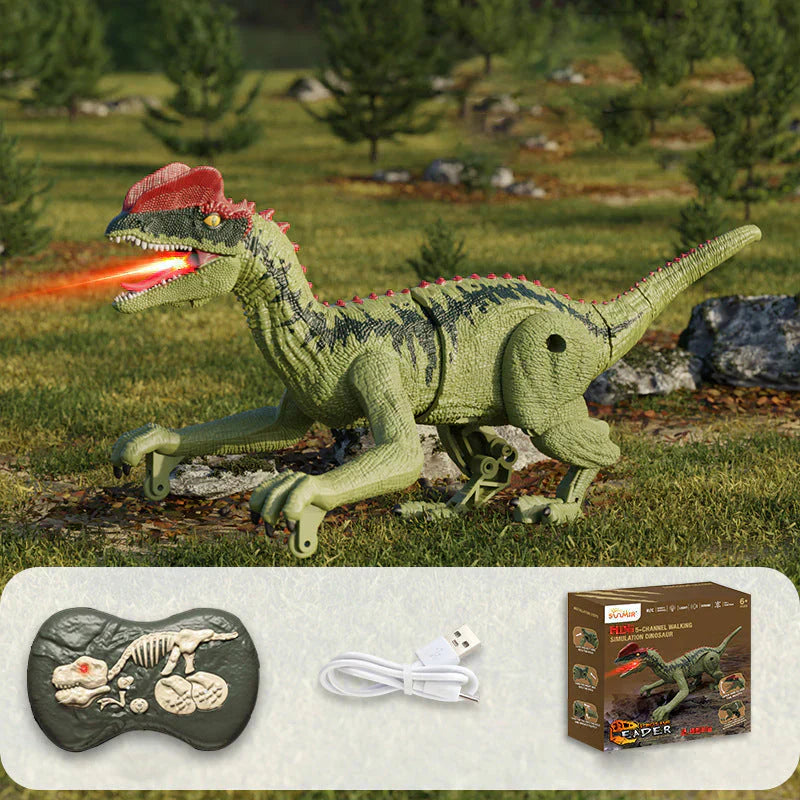 Funkferngesteuertes Dinosaurier mit Nebelgenerator-Funktion
