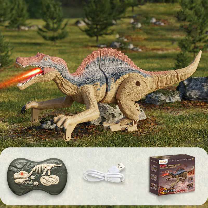 Funkferngesteuertes Dinosaurier mit Nebelgenerator-Funktion