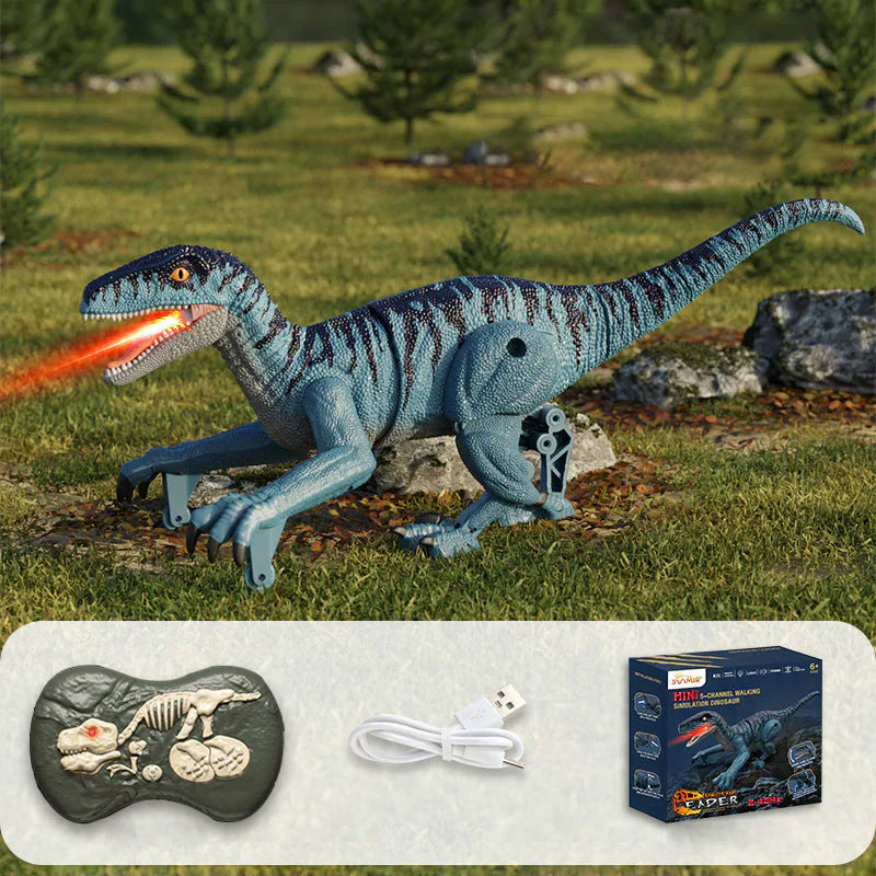 Funkferngesteuertes Dinosaurier mit Nebelgenerator-Funktion