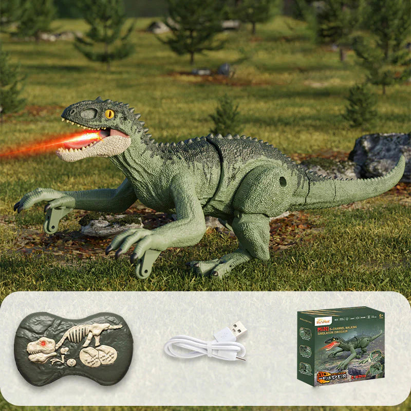 Funkferngesteuertes Dinosaurier mit Nebelgenerator-Funktion