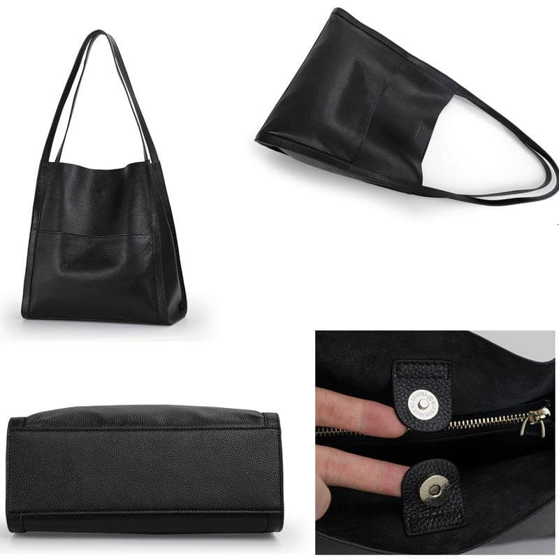 (50% Rabatt) Sarah™ Leder Tragetasche
