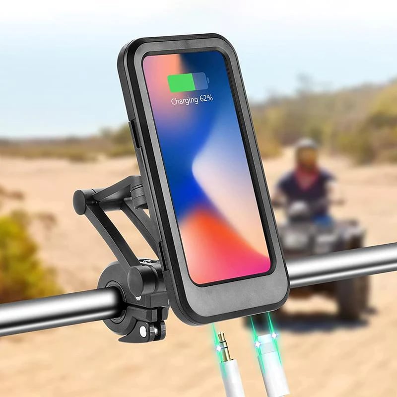 15W Powerbank - Wasserdichter Halter für Fahrradlenker