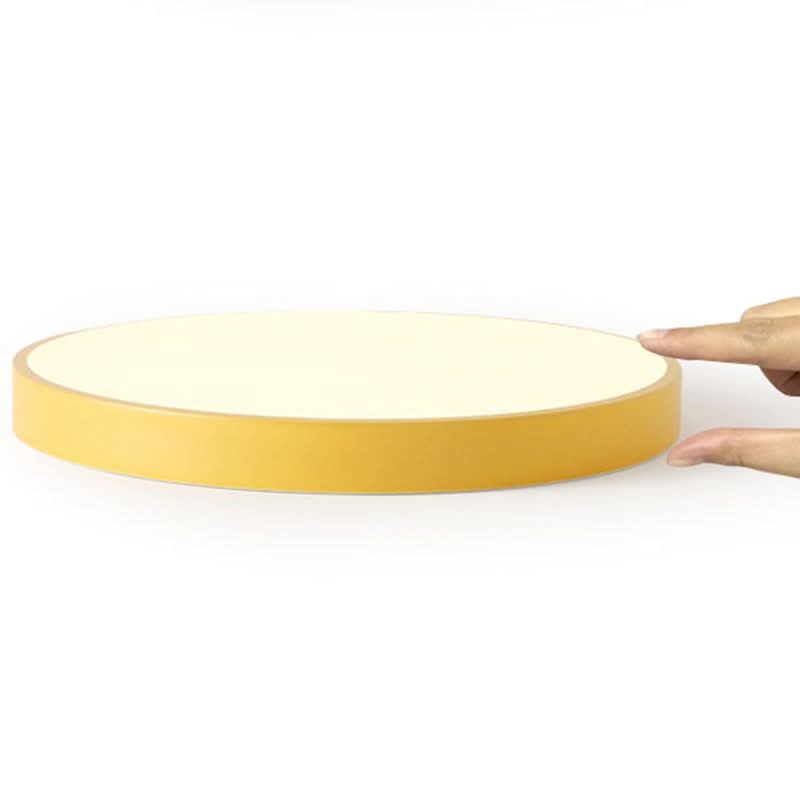 Eterna LuxeRound LED Light | Plafonnier rond décoratif pour salons modernes, chambres d'enfants et bureaux