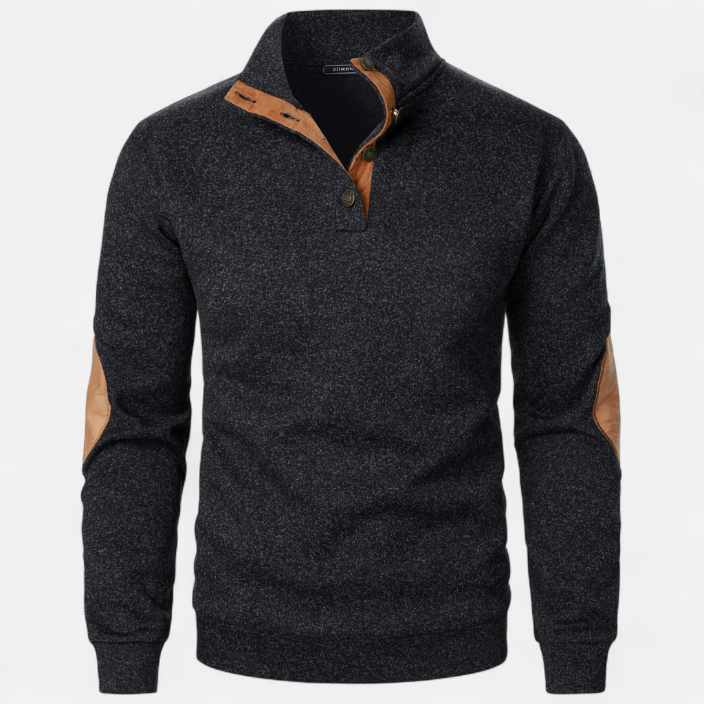 Herren Strickpullover mit Stehkragen | Raffinierte Wärme für Herbst & Winter