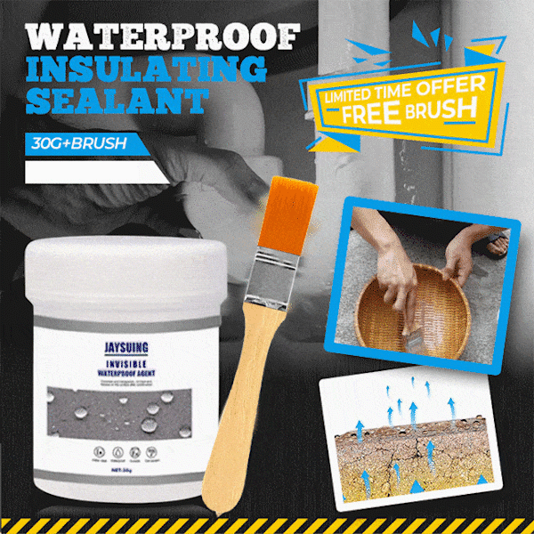 Leak Prevention Agent Sealant | Invisible & Waterproof | For Cracks, Roofs & Walls