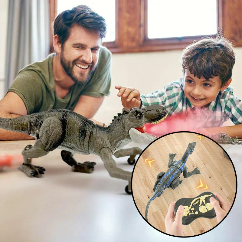 Funkferngesteuertes Dinosaurier mit Nebelgenerator-Funktion
