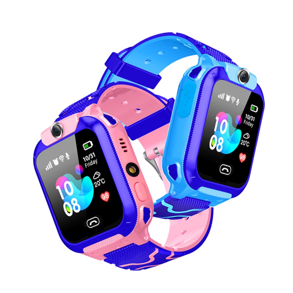 Kinder-Smartwatch mit GPS, Kamera, Telefonanrufen und SOS-Button