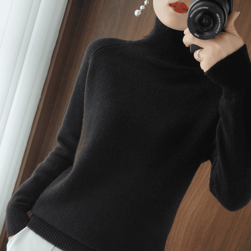 Damen Rollkragenpullover | Elegant, Warm und Perfekt für den Winter