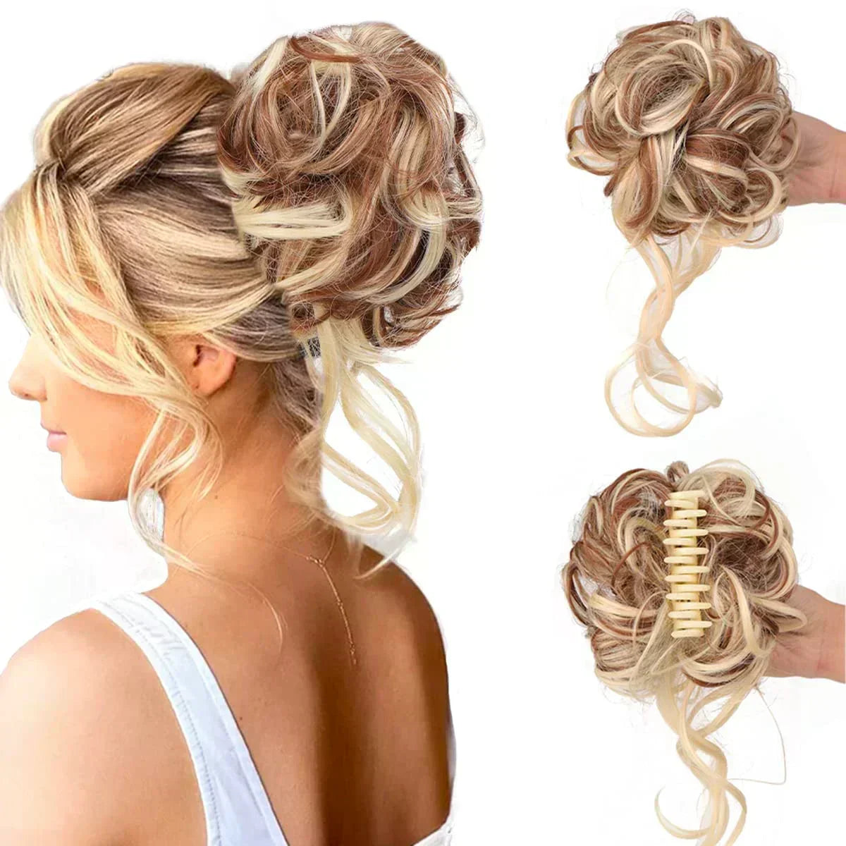 CurlyBun: Instant Curled Bun Haarclip