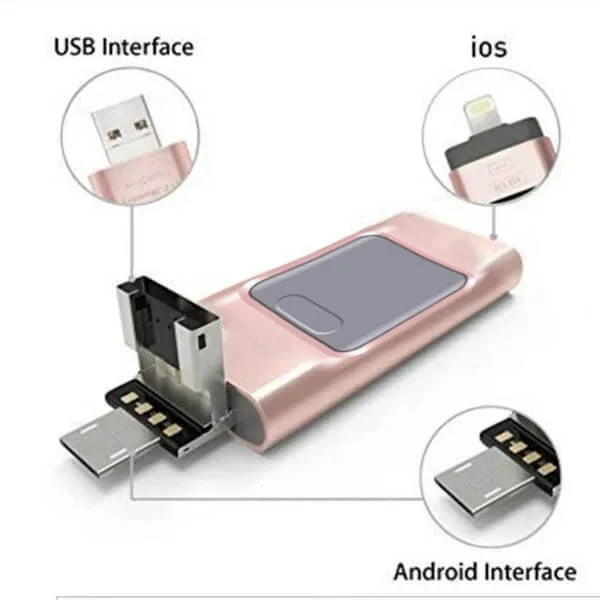 4 in 1 Hochgeschwindigkeits-USB-Flash-Laufwerk
