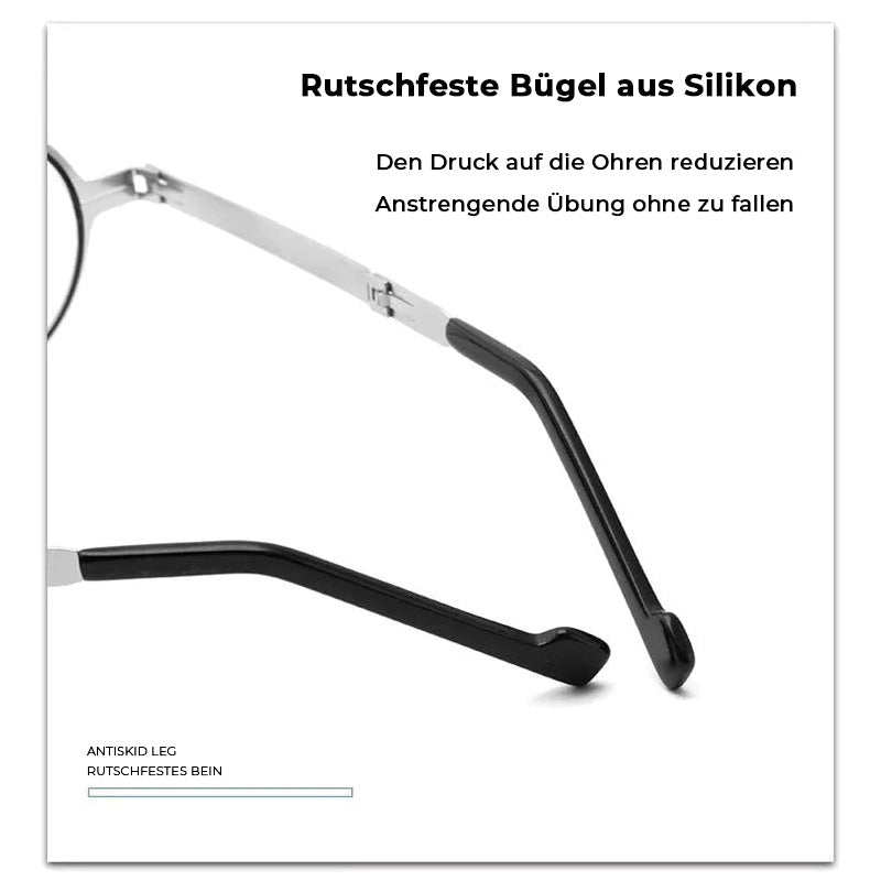 Ultraleichte faltbare Lesebrille mit Blaulichtschutz