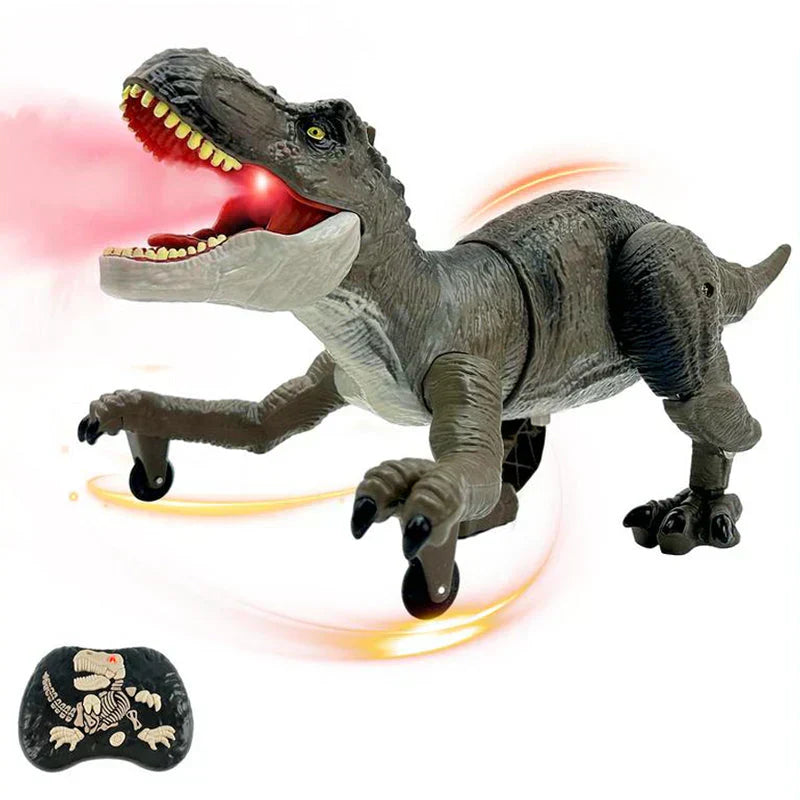 Funkferngesteuertes Dinosaurier mit Nebelgenerator-Funktion