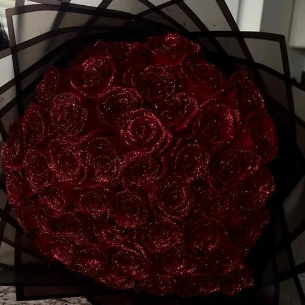 Sprudelnde Rosen des ewigen Blühens