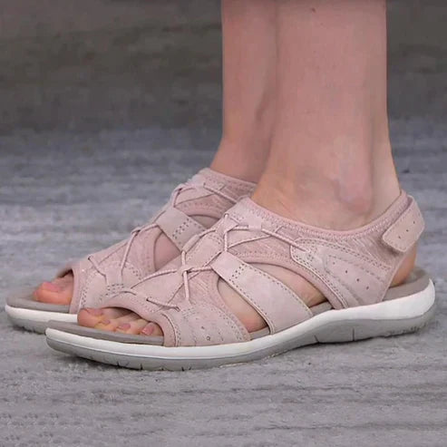 Damskie wygodne sandały z odkrytym noskiem | Swobodne
