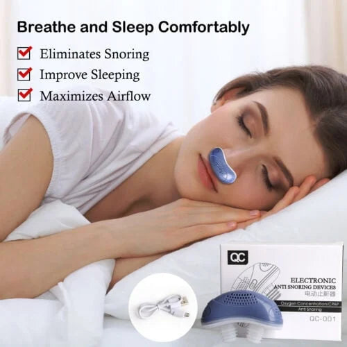 Schlaflos, Maskenlos, Mikro-CPAP Anti-Schnarchgerät