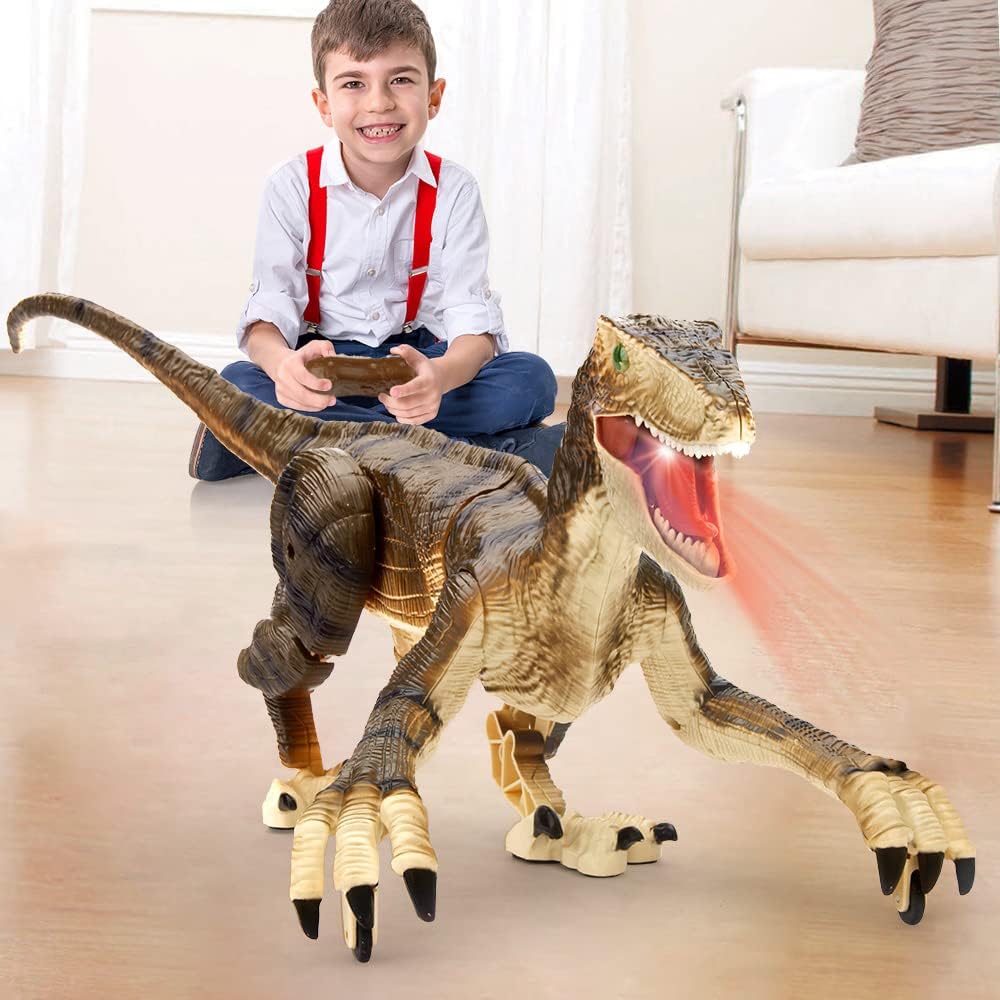 Funkferngesteuertes Dinosaurier mit Nebelgenerator-Funktion
