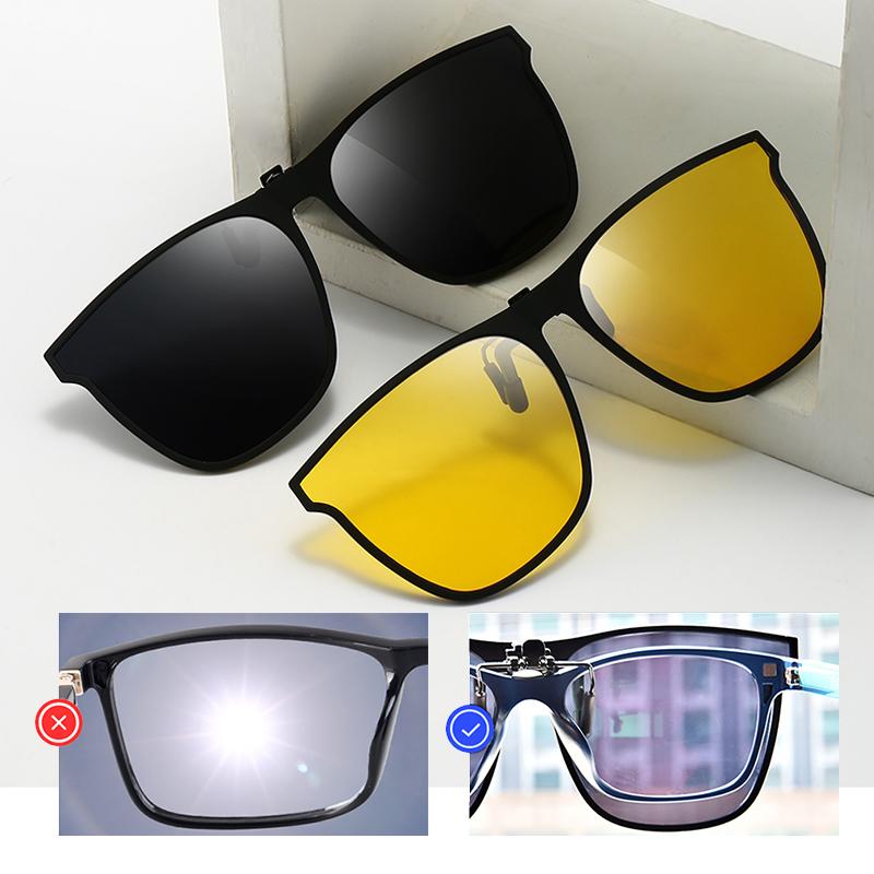 Neue polarisierte Clip-On Flip-Up Sonnenbrille