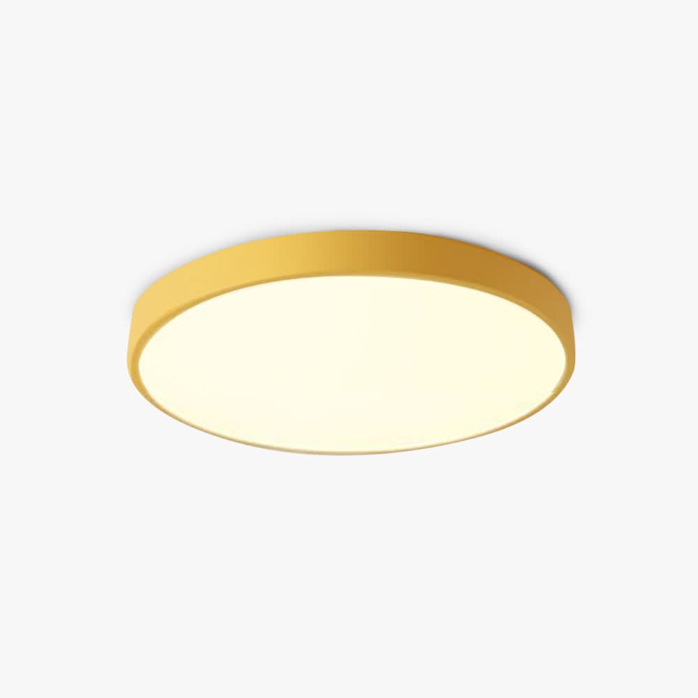 Eterna LuxeRound LED Light | Plafonnier rond décoratif pour salons modernes, chambres d'enfants et bureaux