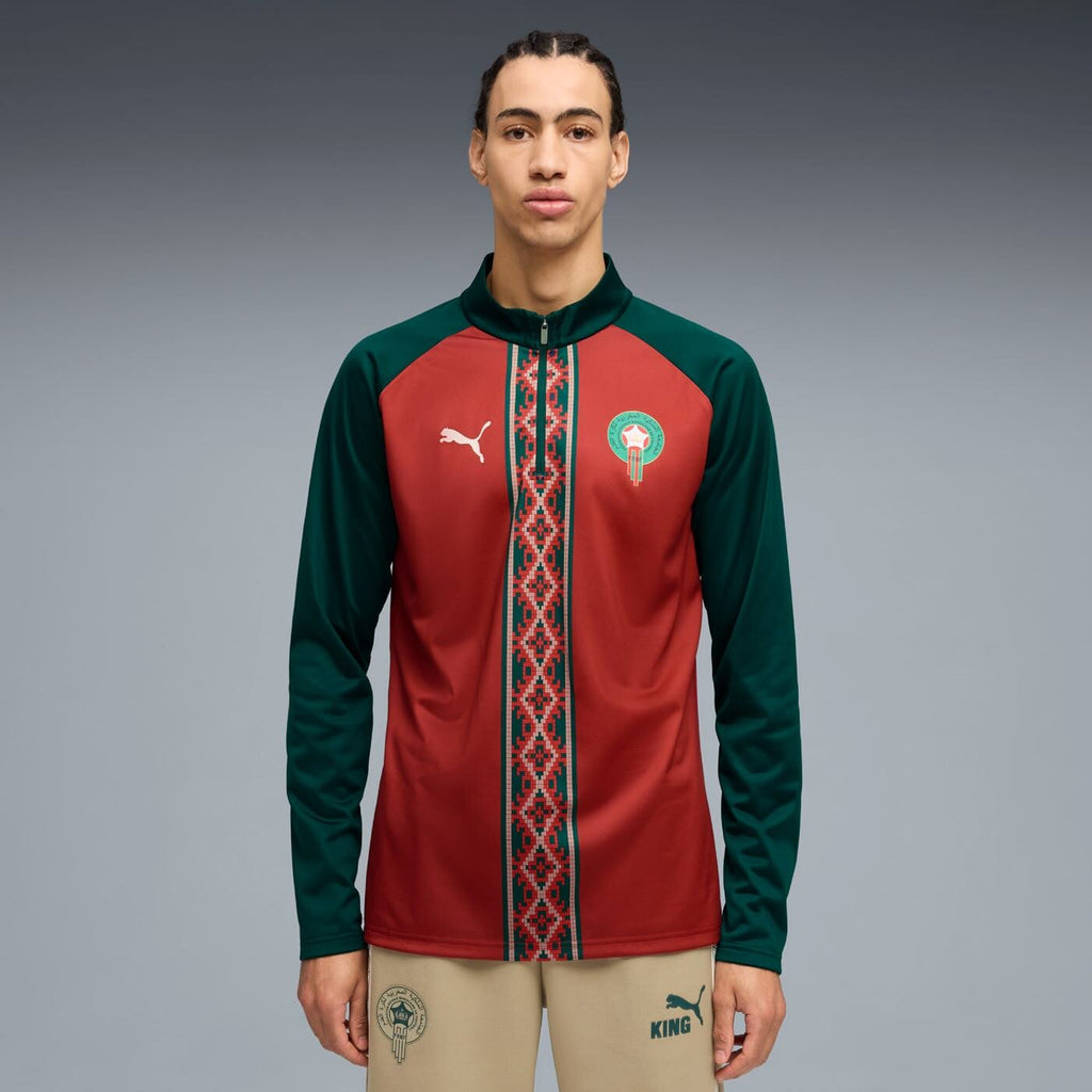 Morocco Warm Up 1/4 Zip Training Top