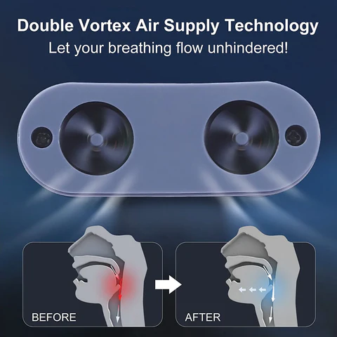 Micro CPAP Sleep Apnea Device for Travel & Against Snoring - CPAP Alternative