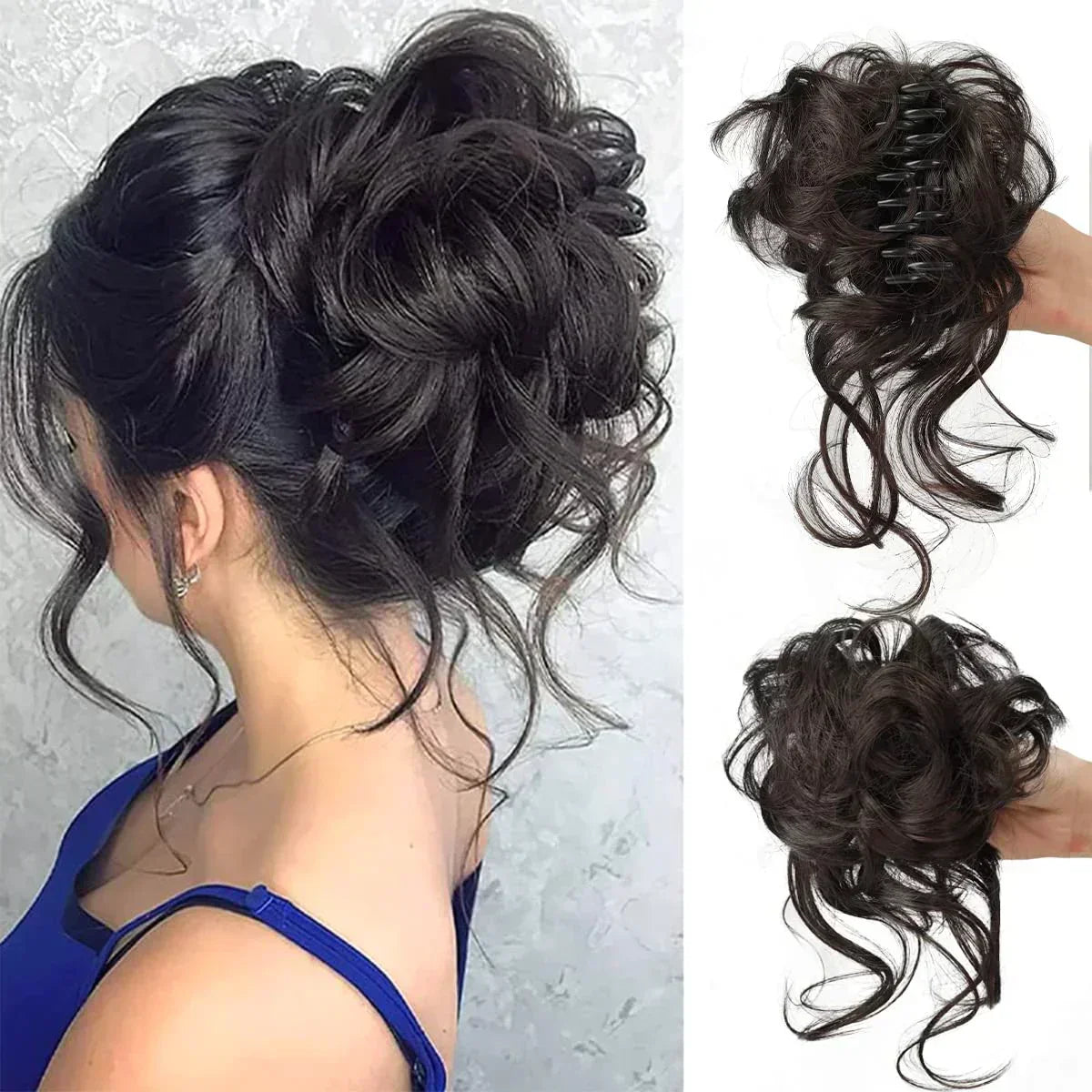 CurlyBun: Instant Curled Bun Haarclip