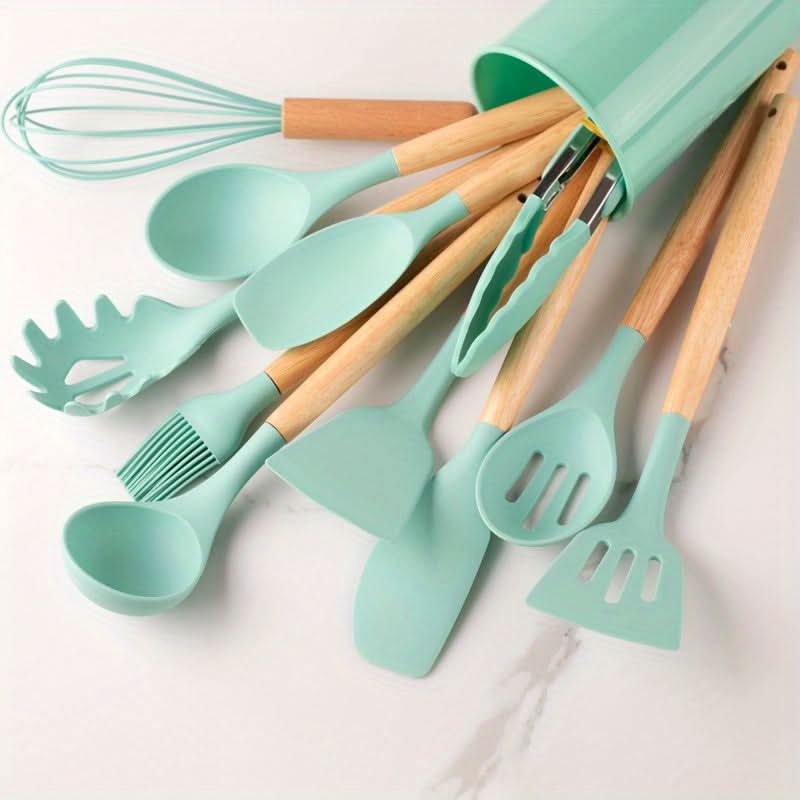 SilicoWare – 12-piece Kitchen Silicone Utensil Set