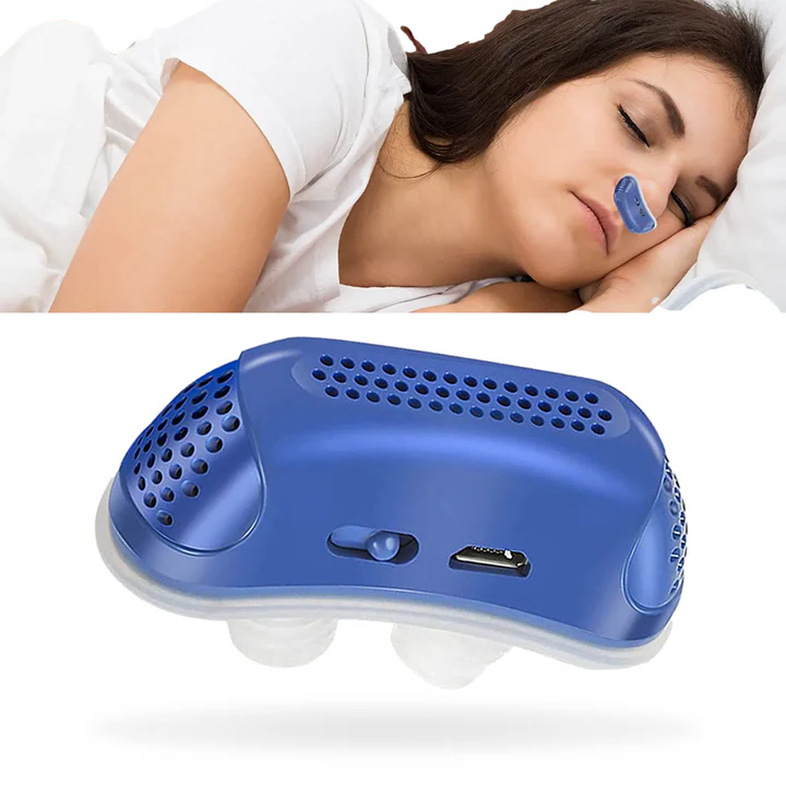 Micro CPAP Sleep Apnea Device for Travel & Against Snoring - CPAP Alternative