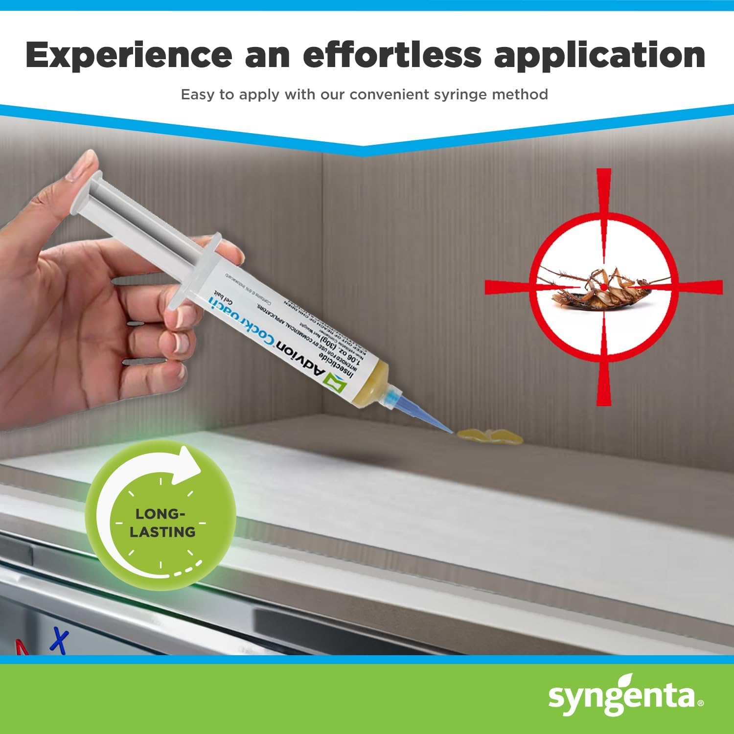 Ripob | Advion Kakerlaken-Gelköder, Kakerlakenbekämpfung, ungiftige Schädlingsbekämpfung, Schädlingsmanagement