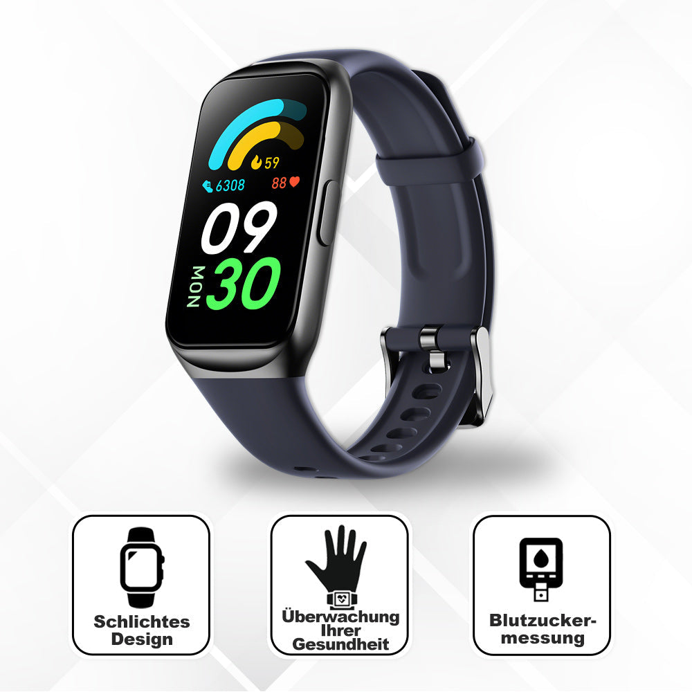 HealthCare - Medizinische Smartwatch Mit Echtzeit Blutzuckermessung