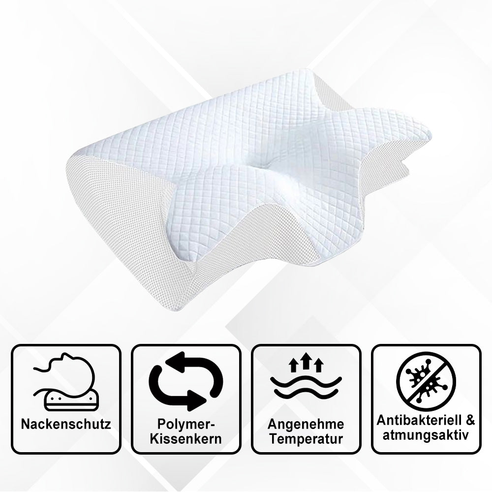 High-Quality Sleep Pillow - Ergonomically Shaped for Noticeable Pain Relief