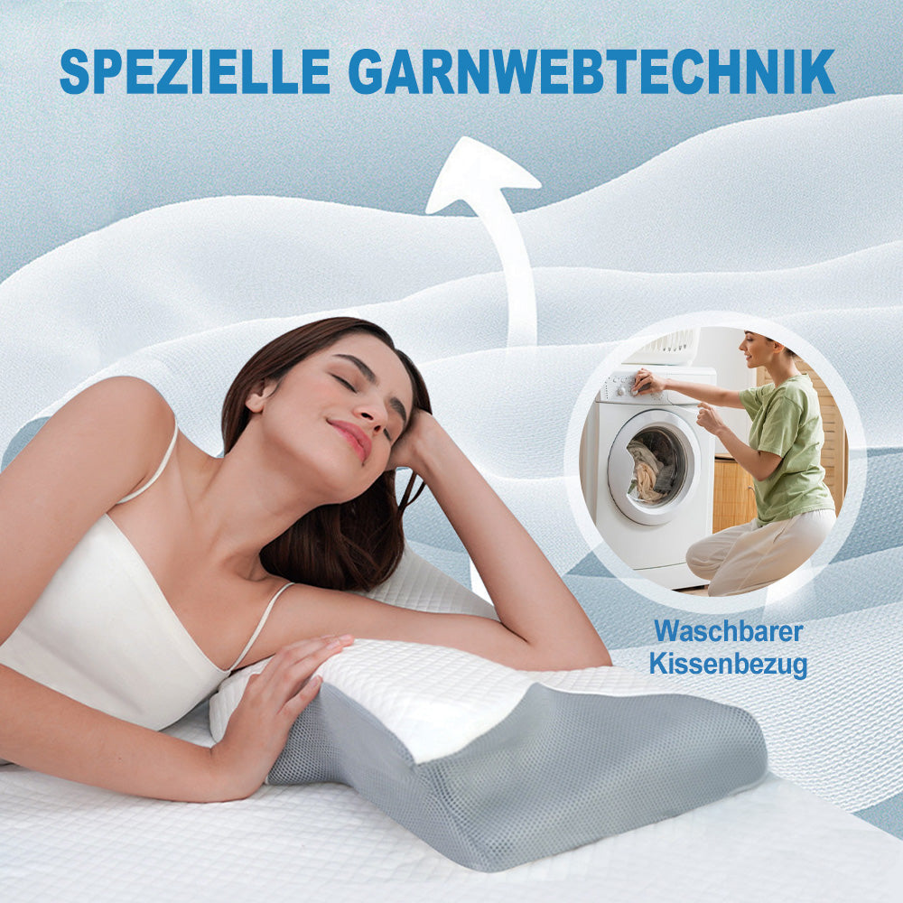 High-Quality Sleep Pillow - Ergonomically Shaped for Noticeable Pain Relief