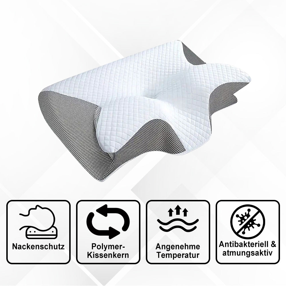 High-Quality Sleep Pillow - Ergonomically Shaped for Noticeable Pain Relief