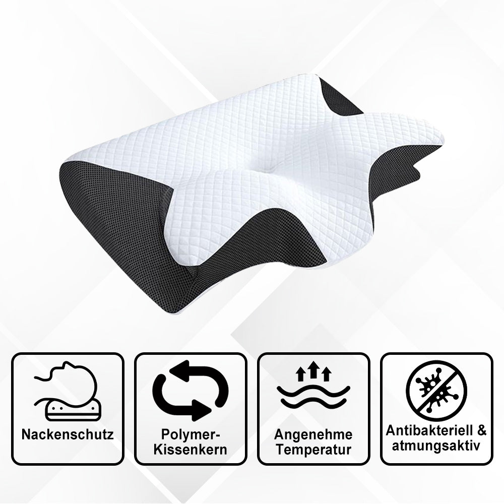 High-Quality Sleep Pillow - Ergonomically Shaped for Noticeable Pain Relief