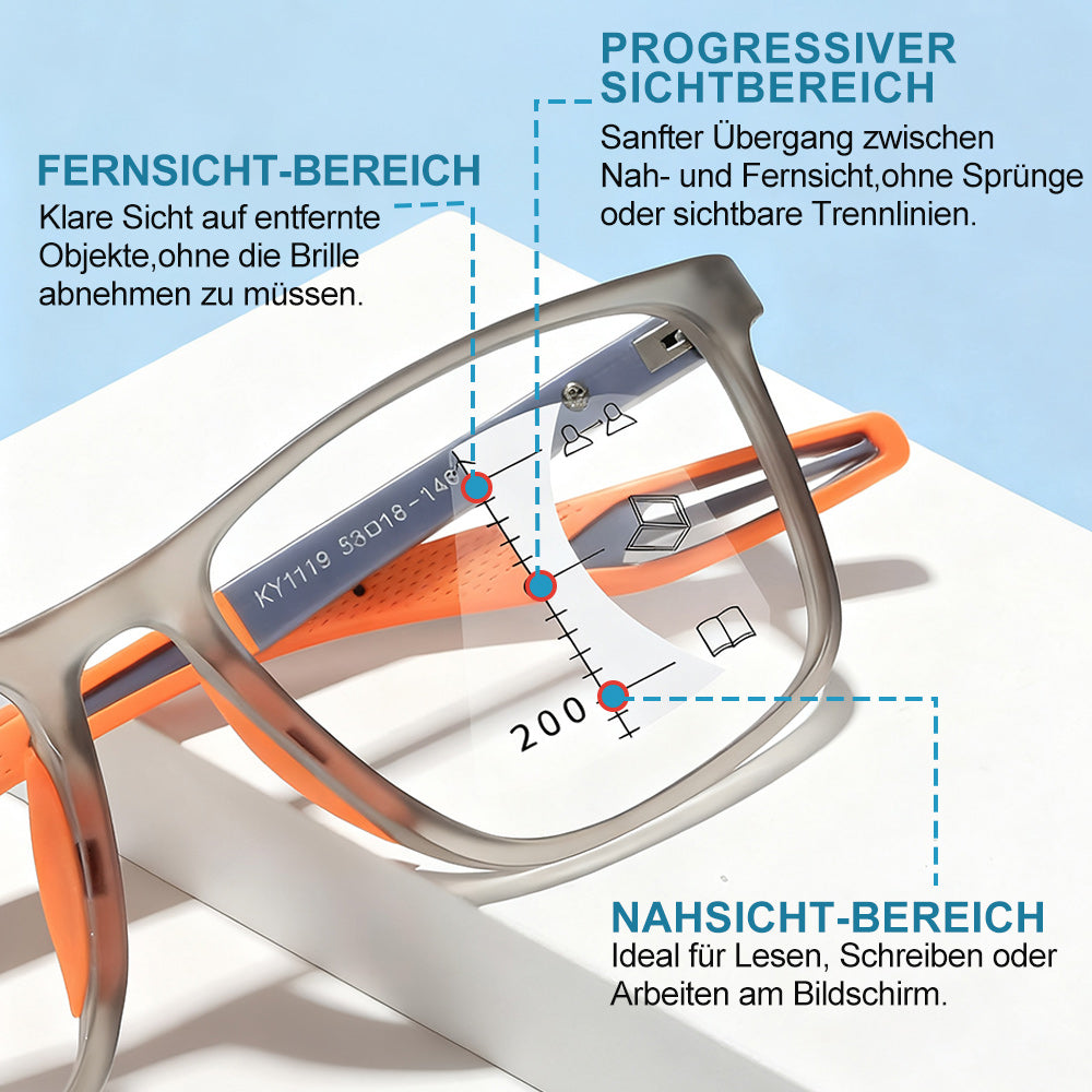 [+1.00 to +4.00 Intelligent Zoom] Automatically Adjusting Distance Glasses - No Eye Test Required