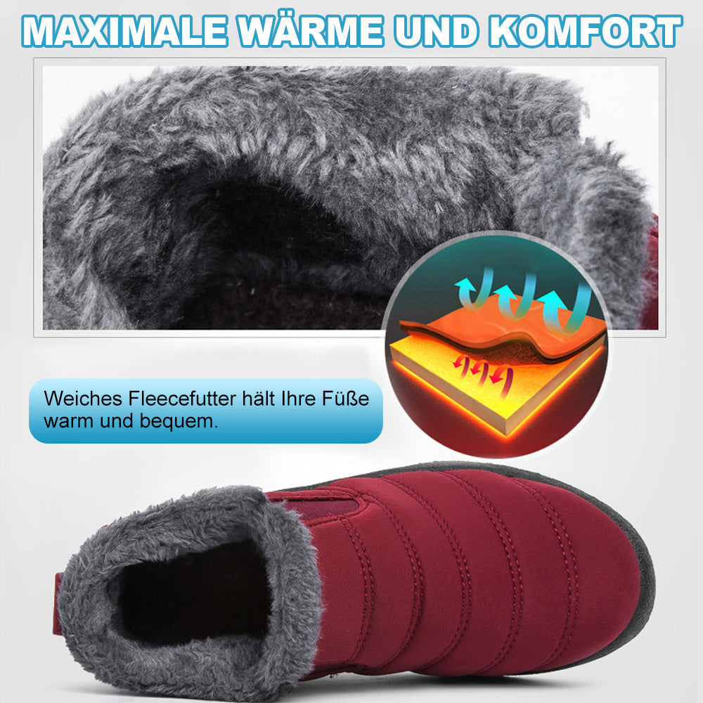 Ergonomische fleecegefütterte Winterschuhe mit hohem Komfort