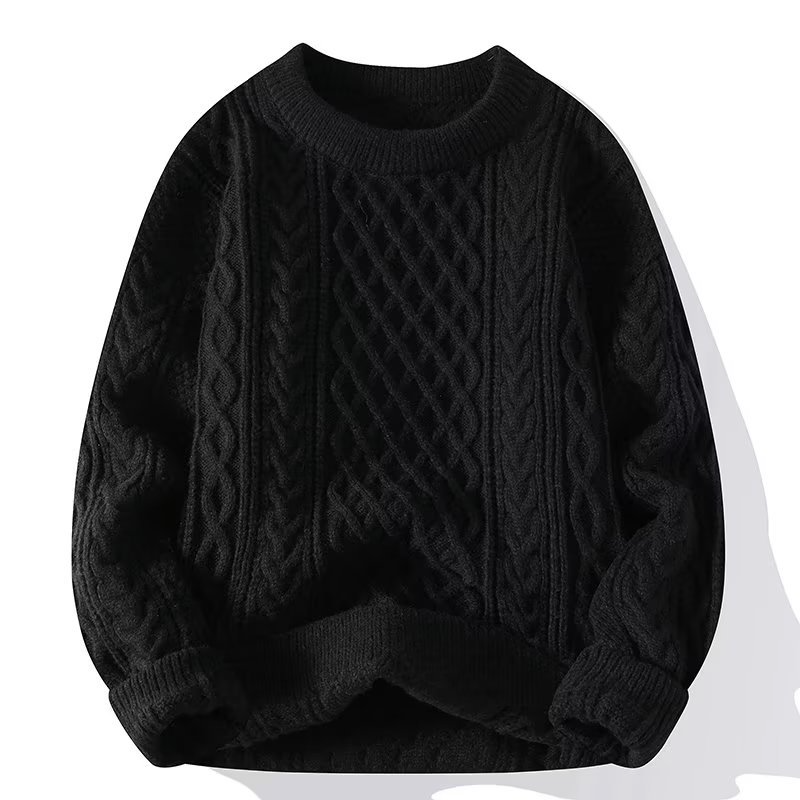 Herren Kabelstrick Wollpullover | Klassisches Design und zeitloser Stil