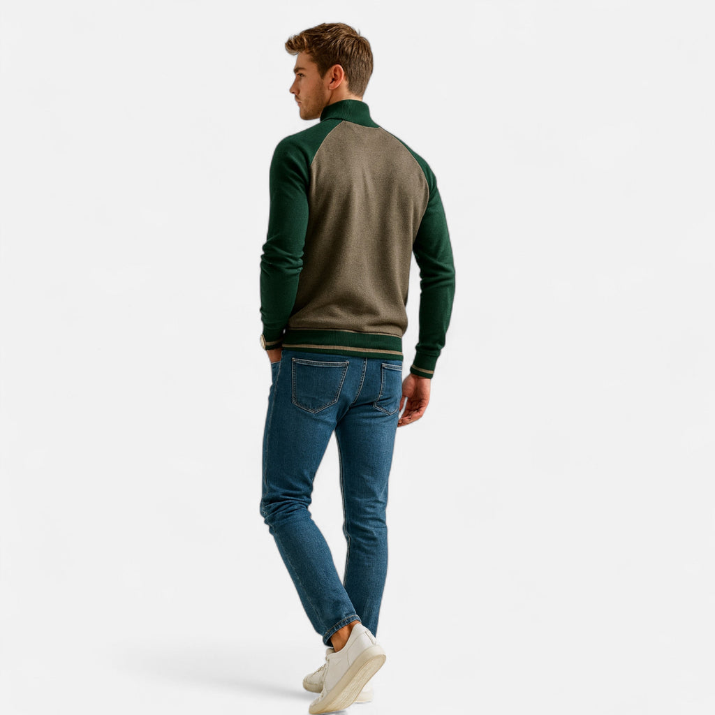 Herren Zip-Pullover aus Baumwolle | Raffinierter Komfort für kühlere Jahreszeiten