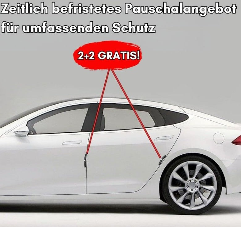 Protection anti-impacts de stationnement | Protection pare-chocs et portières | Matériau respectueux de la peinture | Auto-adhésif