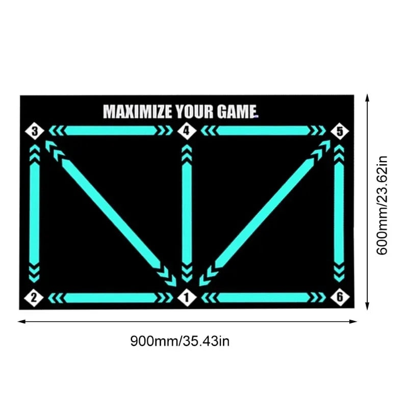Junior Soccer Skills Mat (including training videos) - The perfect gift for the holidays