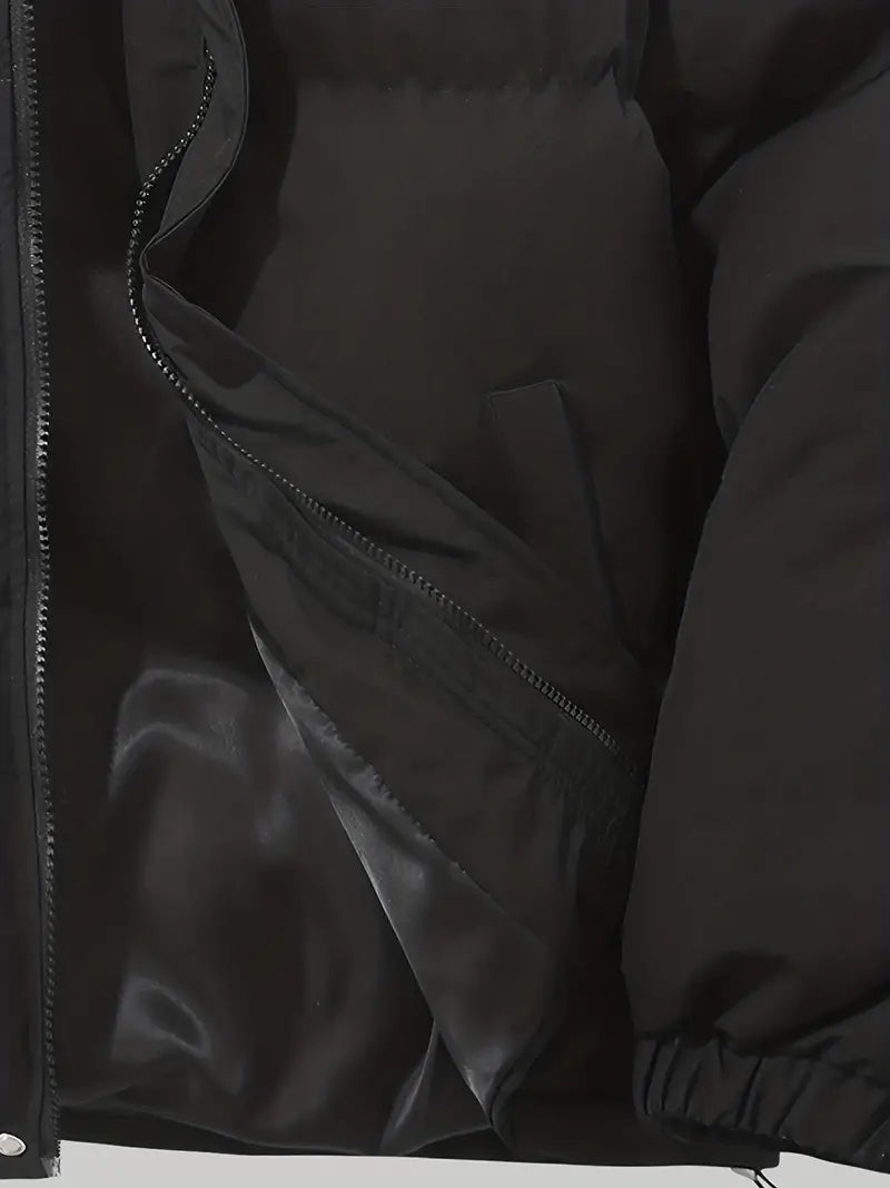 Damen Steppmantel mit Kapuze – Ge quiltete Winterjacke